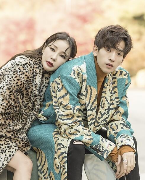 米娜柳弼立情侣写真 姐弟恋不惧17岁年龄差