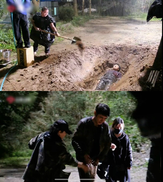 《猎毒人》张丹峰雨中被活埋 演技不输老戏骨